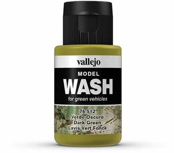Vallejo Model Color Waschfarbe 35 ml Dunkelgr&uuml;n