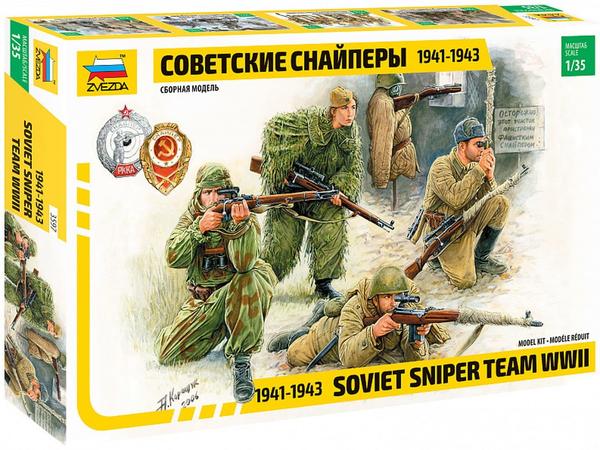 Zvezda Soviet Sniper Team WWII