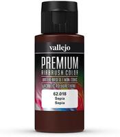 Vallejo 62018, Vallejo Premium Airbrush Colors (60 ml) (62018) Braun, Grundpreis:
