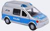 Kids Globe Traffic Die Cast mit Licht & Sound, Rückzugmotor, Polizeibus