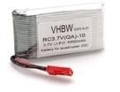 vhbw Li-Ion Akku 1000mAh (3.7V) kompatibel mit Modell Quadcopter 20c