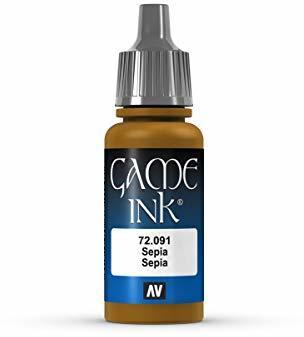 Vallejo Game Acrylfarbe 17 ml Inky Sepia