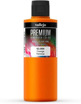 Vallejo 63.004 Acrylfarbe 200 ml Orange Flasche