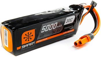 Spektrum 14,8 V 5000mAh 4S 30C Smart LiPo-Akku: IC5
