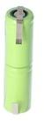 AccuCell NiMH AkkuPack 2,4 Volt, 750mAh, 58x14,5mm f&uuml;r Zahn Akku