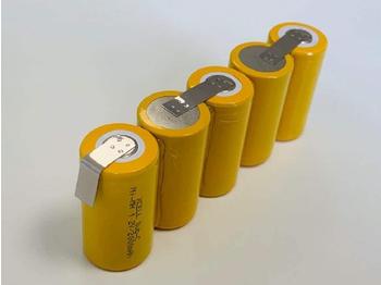 Akkuman 5er Reihe Akku Sub-C 2000mAh 6V NiMH mit Lötfahne