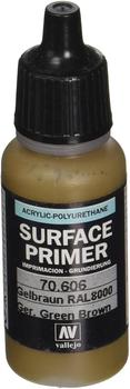 Vallejo 70606 Deutsch, gr&uuml;nbraun, 17 ml