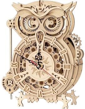 Pichler Eulen Uhr (Lasercut Holzbausatz)
