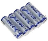 Akkuman 5er Reihe Akkupack 6V 2700mAh F1x5 Zelle AA Lötfahne