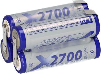 Akkuman Akkupack 4,8V 2700mAh F2x2 Zelle AA LF Z-Form