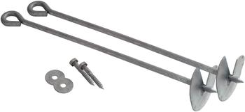 AXI Bodenanker 52 x 10 cm grau