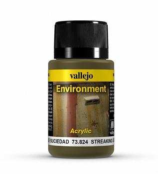 Vallejo Verwitterungseffekt-Mittel 40 ml "Streaking Grime"