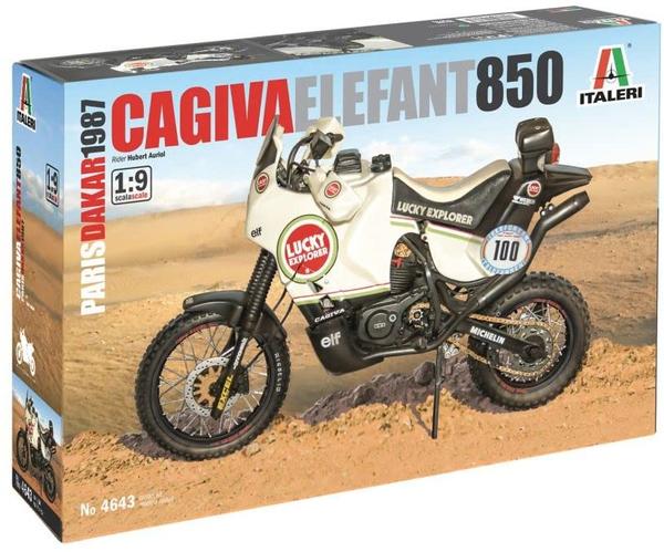 Italeri Cagiva Elephant 850 Montagesatz Motorrad 1:9