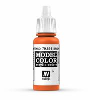 VALLEJO 070851, VALLEJO 070851 Neonorange, matt, 18 ml, Grundpreis: &euro; 161,76 / l