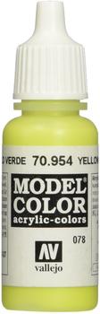 Vallejo Model Color – Einzelfarben, Farbton: 954 Yellow Green