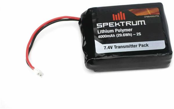 Spektrum Lipo Akku Empfängerpack für DX8 T 2S 7.4V 4000mAh (SPMB4000LPTX)