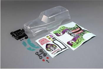 LOSI LOS240014 Karosserie Satz, Grave Digger, Klar: LMT