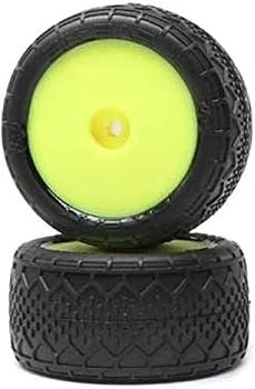 LOSI LOS41016 BK Bar RR montiert, Gelb (2): Mini-B