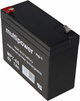 MultiPower Bleiakku 6 V 7 Ah MP7-6S 30040 (6 V, 7000 mAh), RC Akku