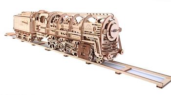 UGEARS 3D-Modell Dampflokomotive