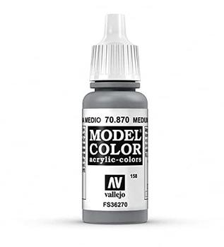 Vallejo Model Color | Einzelfarben, Farbton: 870 Medium Sea Grey