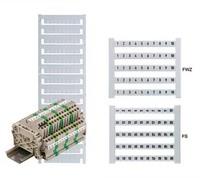Weidmüller Klemmenmarkierer, 6mm DEK 6 FW 801-850 0468660801 Weiß 500St.