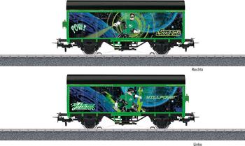 Märklin 44830 H0 Ged. Güterwagen Green Lantern