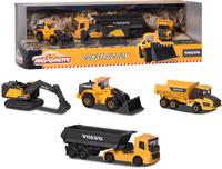 Majorette, Volvo Construction 4 St&uuml;ck, Geschenkset