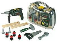 Theo Klein 8416 Bosch Werkzeugkoffer, gro&szlig; | 16-teiliges Werkzeug-Set | Inkl.