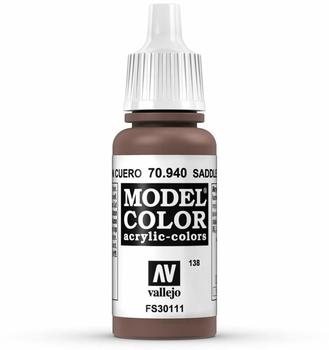 Vallejo Model Color | Einzelfarben, Farbton: 940 Saddle Brown