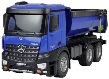 Amewi Mercedes-Benz Arocs Lizenz LKW Kipper 2,4GHz RTR (22537) blau