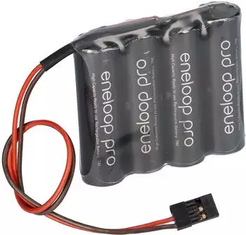 Panasonic eneloop Akkupack 4,8V2500mAh - F1x4 passend für Graupner Zelle...