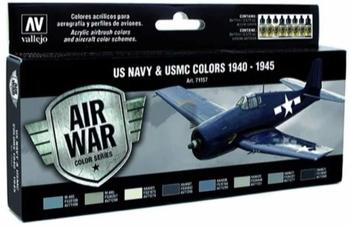 Vallejo Air War | US Navy & USMC colors 1940-1945