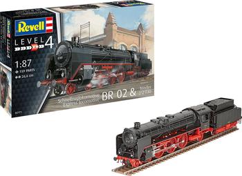 REVELL 02171 BR 02 & Tender 22T30 Lokomotive Bausatz 1:87