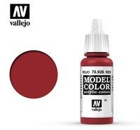 Vallejo 70.926 Acrylfarbe 17 ml Rot Flasche