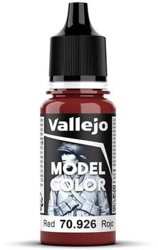 Vallejo 70.926 Acrylfarbe 17 ml Rot Flasche