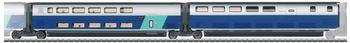 Märklin Ergänzungswagen-Set 3 zum TGV Euroduplex, SNCF, Ep. VI (43443)