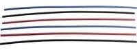 DSG CANUSA 8014030000 Schrumpfschlauch ohne Kleber Schwarz, Rot, Blau 3mm 1mm Schrumpfrate:3:1 1.5m