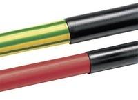 HellermannTyton 315-52540 Schrumpfschlauch ohne Kleber Schwarz 25.40 mm 12.70 mm Schrumpfrate:2:1 Meterware