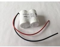 Akkuman Akkupack 2,4V 4500mAh 4,5Ah für Notlicht Notbeleuchtung Notlampe Reihe m. Kabel D
