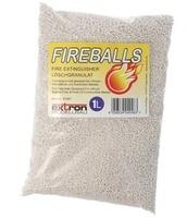 EXTRON Fireballs Feuerlöschgranulat für Li-ion Lithium Akkus, Brandschutz, Löschmittel 1 Liter