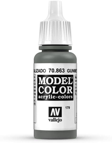 Vallejo Model Color 70863 Gunmetal Grey