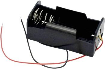 TAKACHI SN 1-1 Batteriehalter 1x Mono (D) Kabel (L x B x H) 70.6 x 36 x 29.4mm