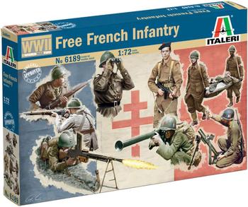 Italeri Freie französische Infanterie 6189