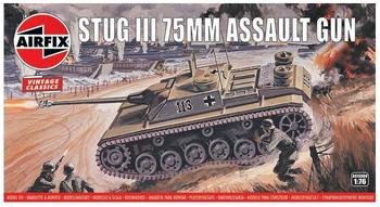 Airfix Stug III 75mm Assault Gun Tank model Montagesatz 1:76