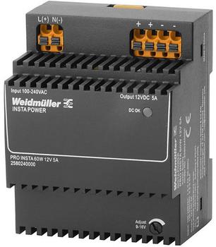Weidmüller PRO INSTA 60W 12V 5A Stromversorgung (2580240000)