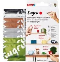 Tesa 41285-00000-01, tesa Sugru formbarer Allzweckkleber 8er verschiedene Farben