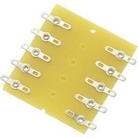 TRU Components Lötleiste zweireihig Polzahl Gesamt 10 Epoxyd (L x B x H) 43 x 38 x 1.6mm 1St.