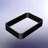 Teko RWK-2.12 Rahmen TPU Blau (L x B x H) 80 x 56 x 15mm