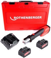 Romax 4000 Cas Akku Pressmaschine 18 V 34 Kn + 2x Akku 8,0 Ah + Ladeger&auml;t + Koffer -